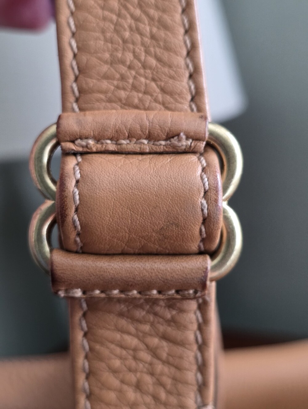 Coach 4903 Sonoma Natural Grain Leather Flap Crossbody Saddle Bag - Picture 8 of 16